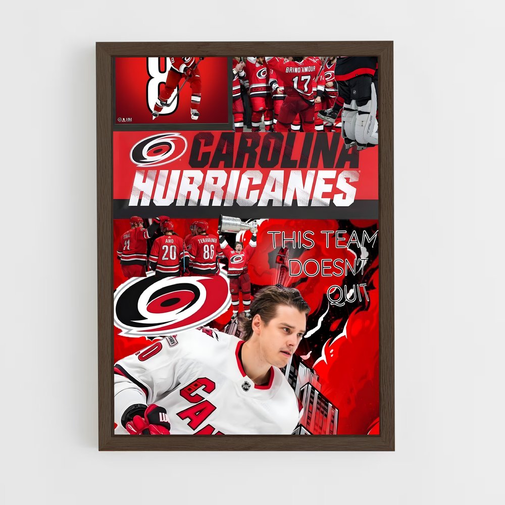 Poster Tempête Carolina – affiche Hockey sur glace (vue 5)